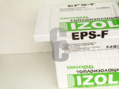 Стиропор  5см. - 0.5х1м. ПЛЪТЕН EPS